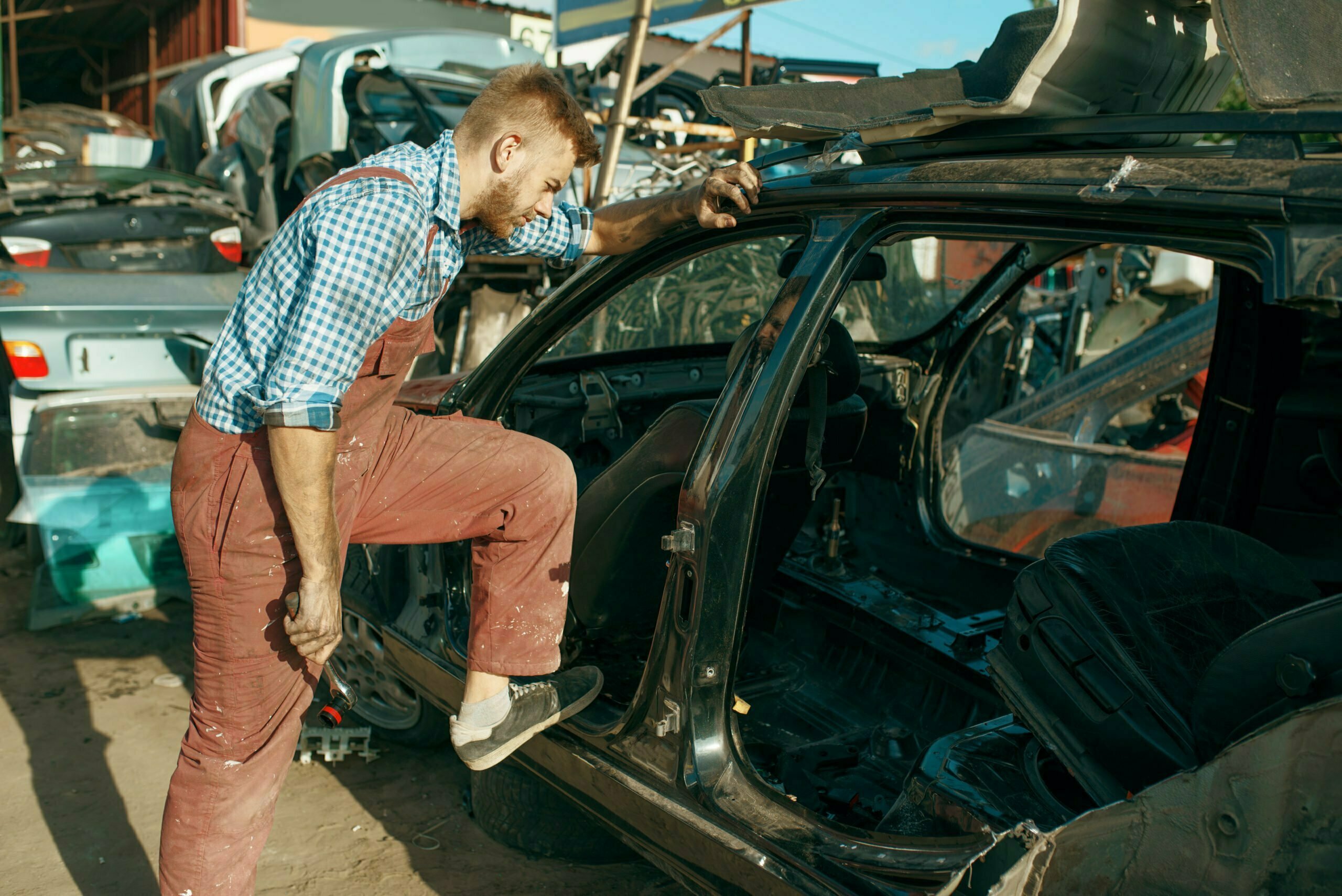 How To Get The Most Money For Your Junk Car At An Auto Salvage Yard Q 